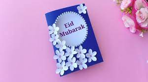 Write some wishes on the card and then also give them to your friends. Diy Eid Mubarak Card Ramadan Gretting Card S Eid Al Fittr Eid Gretting Card Handmade Eid Card Youtube