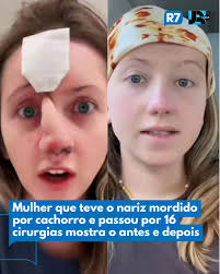 Nos EUA 😱🇺🇸 Uma mulher dos Estados Unidos foi atacada por um cachorro da  raça boerboel há três anos e, desde então, compartilha seu processo de  recuperação nas redes sociais. Jordan teve