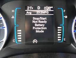Ess Not Available Battery Protection Mode 2017 Chrysler Pacifica Minivan Forums