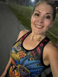 A 3 Mile Run 🏃🏽‍♀️ Done ✓ this morning after Work …. I was wanting to do  4 but the drizzle 🌧️ turned into rain 🌧️ so stopped at 3 …. Have a Great  Day 👏💜