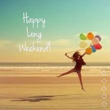 See more ideas about weekend quotes, quotes, heather stillufsen quotes. Happy Long Weekend Girl Enjoying With Balloons