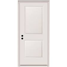 Mmi Door 32 In X 80 In Carrara Right Hand Primed Composite 20 Min Fire Rated House To Garage Single Prehung Interior Door Z0364404r The Home Depot In 2020 Prehung Interior Doors Doors Interior Mmi