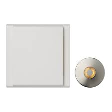 Push buttons wired to the doorbell's front terminal play two notes and push buttons wired to the terminals marked rear play a single note. Nutone Doorbells