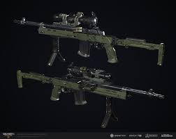 Artstation Call Of Duty Black Ops 4 Weapon Concept Vendetta Sniper Rifle Rick Zeng