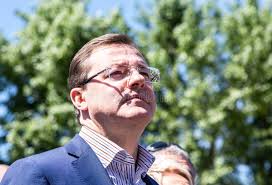 Governor of the Samara Region Dmitry Azarov Editorial Photography