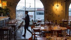 Head up two flights of stairs and enter into an elegant warehouse space sectioned into dining room and bar. Panama Dining Room Dani Valent