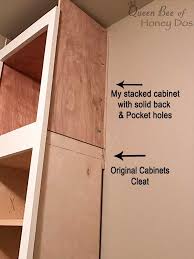 How To Build Cabinet Boxes Queen Bee Of Honey Dos Built In Cabinets Cabinet Boxes Cabinet