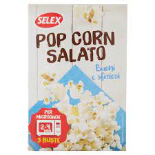 Buona festa del papà a tutti a papà che seguono le mie ricette, questo piccolo trucchetto è dedicato a voi! Selex Pop Corn Salato Per Microonde 3 Buste 270 G Compra Online Cosicomodo