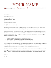 While reaching out to hr might be. Cover Letter Template Red Pdf Employment Cognition