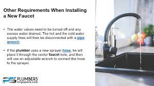 Water tap installation, replacement & repair singapore. Install A Single Handle Kitchen Faucet In Singapore Youtube