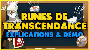 Runes de trancendance et de corruption bêta 249 forum. Runes De Transcendance Leur Fonctionnement Utilisation Brisage Pa Dofus Youtube