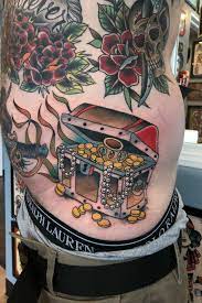Maybe you would like to learn more about one of these? Tattoo Uploaded By Jordan Sunken Treasure Chest 827318 Tattoodo