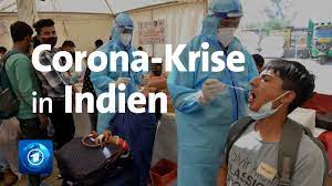 Auch bei den in südafrika (b.1.351) und brasilien (p.1) entdeckten varianten wird. Corona In Indien Infektionszahlen Explodieren Youtube