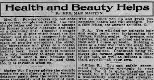 Often featuring articles tips for citing online newspaper articles. Nostrums And Quackery Examples Of Prescription Fakes In Newspapers 1912