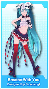 Breathe With You Hatsune Miku Project Diva In 2020 Hatsune Miku Outfits Hatsune Miku Hatsune Miku Project Diva