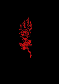 Aesthetic Black And Red Rose Wallpaper 38 Burning Rose Wallpaper Hd Green Picture In 2020 Burning Rose Black Aesthetic Wallpaper Red Aesthetic