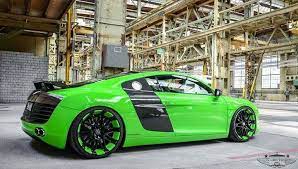 Audi R8 Green And Black Audi Sports Cars Sport Cars