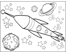 This section includes, enjoyable coloring pages, free printable, outer space coloring pages for every age. Saturn And Spaceship Coloring Page