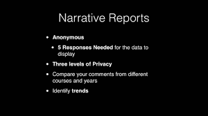 In general, a narrative report should have the following: Narrative Report Youtube