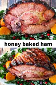 Honey Baked Ham Baked Ham Honey Baked Ham Christmas Food Dinner