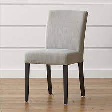 5 out of 5 stars (28) 28 reviews $ 250.00 free shipping only 1 available and it's in 1 person's cart. Lowe Pewter Upholstered Dining Chair Crate And Barrel
