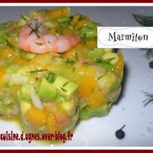 Tartare De Crevettes Mangue Avocats Recette En 2020 Tartare De Crevette Recettes De Cuisine Mangue