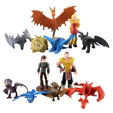 Shop the latest how to train your dragon 3 deals on aliexpress. 12pcs Set 4 7cm How To Train Your Dragon 3 Figures Toys The Hidden World Toothless Night Fury Light Fury Hiccup Model Dolls Buy At The Price Of 4 56 In Aliexpress Com Imall Com