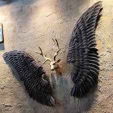 Maybe you would like to learn more about one of these? Wall Iron Decoration Angel Wings Creative Retro Wings Bar Cafe Wall Decor Home Decoration Accessories Angel Wings Decor Wind Chimes Hanging Decorations Aliexpress