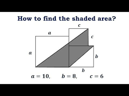 How To Find The Shaded Area Viral Math Problem Learn Math With Zain Youtube Learning Math Math Mental Math Tricks