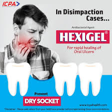 Once the tissue is able to cover the bone, the healing will progress normally. Icpa Health Ar Twitter Dry Socket Is The Most Common Complication After 3rd Molar Extraction Avoid The Pain And Discomfort Of Dry Socket In Your Patients Recommend Hexigel Antiseptic Mouth Gel Today