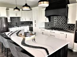 Kitchen cabinet and vanity countertop top shop Cambria Bentley Quartz Creative Surfaces Countertops And Tile