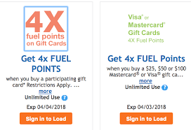 The website also indicates the card comes with an extra five cents off per gallon of fuel at kroger stores with gas stations, every day. Kroger 4x Fuel Points On Gift Cards Doctor Of Credit