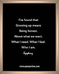 Sign In Growing Up Up Meaning Quotes
