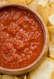 This message includes a recipe that i have not made recipe: Restaurant Style Salsa Dinner Then Dessert