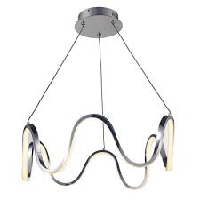 Patriot Lighting Clyde Chrome Integrated Led Pendant At Menards