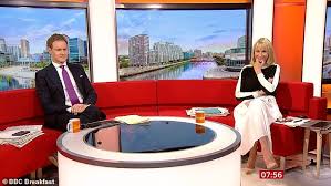 After missing bbc breakfast, louise took to twitter on sunday to explain why she stayed home. Bbc Breakfast S Carol Kirkwood 57 Reveals She Was Hit By A Car Express Digest