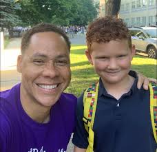 On his walk to his first day of 2nd grade, Isaac said he goes to the best  school in the world. Thank you, James B. McPherson Elementary School!! And  happy first day