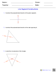 Explore more like line bisection. Geometry Worksheets Constructions Worksheets Geometry Worksheets Teaching Geometry 10th Grade Geometry
