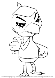 Learn How To Draw Phil From Animal Crossing Animal Crossing Step By Step Drawing Tutorials Animal Crossing Drawings Drawing Tutorial
