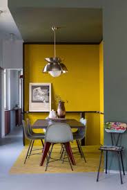 Promenade Apartment In Turin By Sceg Architects Yellowtrace Decor Yellow Dining Room Modern Dining Room