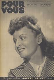 Odette Joyeux dans Pour Vous (1936-1939)