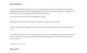 Salary Increase Letter Format For Word Salary Increase Proposal Letter Letter Format Sample