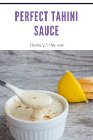 The Best Tahini Sauce To Make With Simple Ingredients Tahini Sauce Cooking Recipes Condiment Recipes