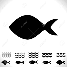 Use these free clipart · octopus · frrench for your personal projects or designs. Set Of Fish And Waves Vector Icon Isolated Black Seafood Logo Royalty Free Cliparts Vectors And Stock Illustration Image 81657049