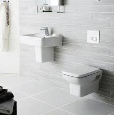 The grey colors in this bathroom design are accentuating tone only. On Trend Grey Bathroom Ideas Bigbathroomshop