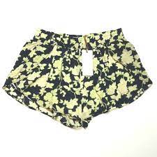 2chillies Womens Swim Trunks Swimwear Shorts Size 4 Usa Xs Floral Summer Beach 2chillies Swimshorts Swimwear Shorts Trunks Swimwear Denim Jacket Women