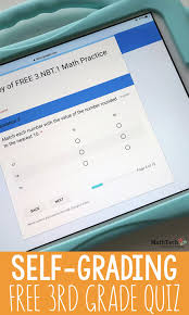 3rd Grade Google Forms Assessments For Google Drive Free Sample 3rd Grade Math Google Math Activities Math