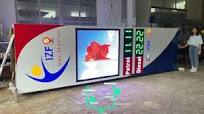 Pylon Sign for Gas Station Hotel Shopping Plaza Column Outdoor Advertising  Luminous Stand