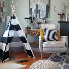 Unlike other retailers with a limited number of colors and types of durable fabrics, interior define's choices include velvet. Bold Stripes A Kid Friendly Living Room Transformation Brooklyn Boheme