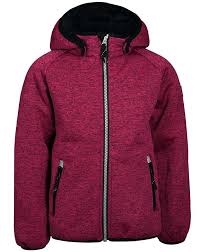 Eine softshelljacke ist nicht wasserdicht, aber wasserabweisend. Softshell Jacke Nitbeta Ted Mit Teddy Plusch In Pink Melange Kinder Baby Kind Baby